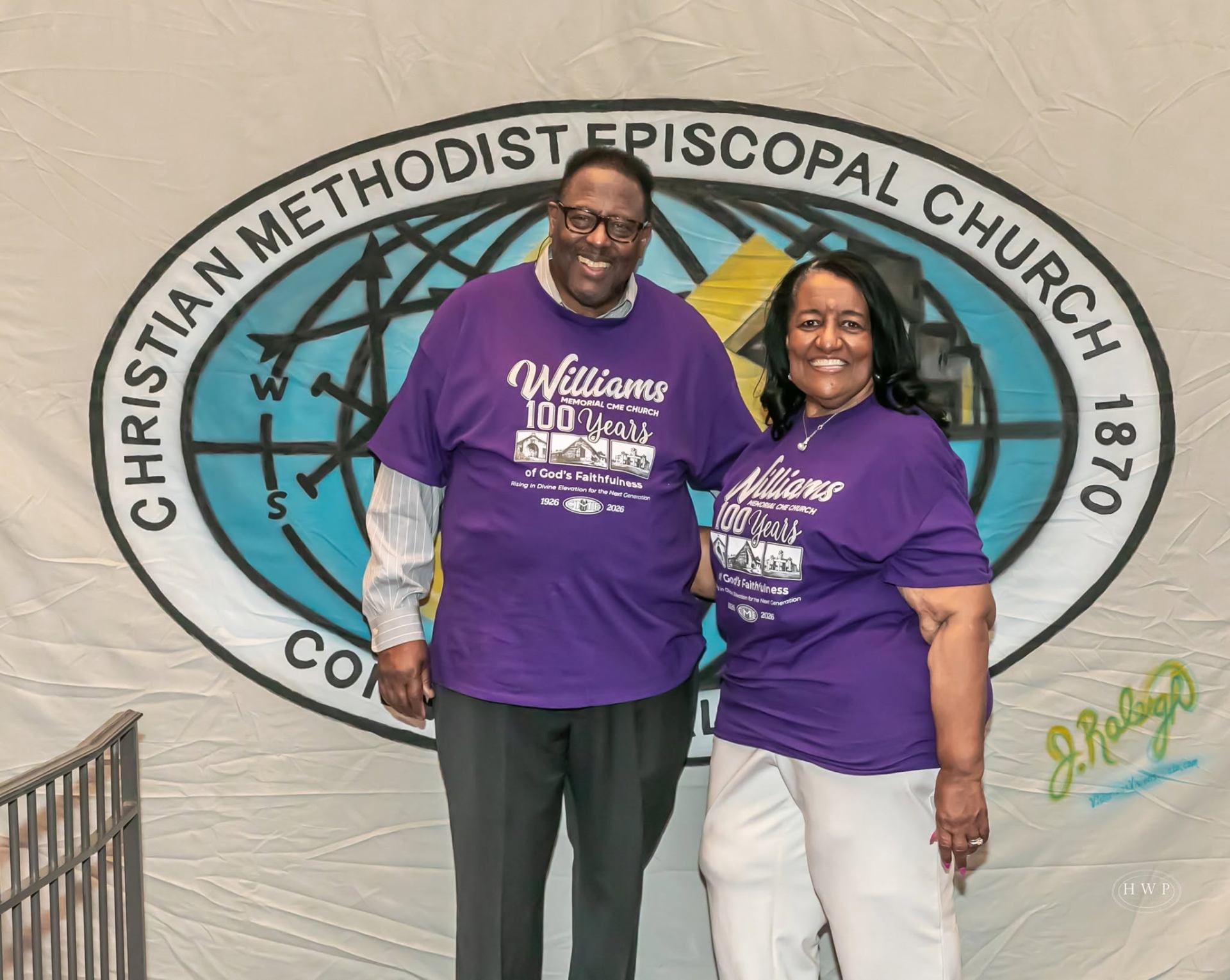 Rev. Robert J. Williams, Jr. and First Lady Dian Faucette